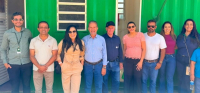 Vereadores acompanham visita técnica ao Aterro Sanitario de Cláudio durante programação dos 115 anos