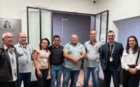 Presidente da Câmara de Cláudio realiza visita institucional à Câmara e à Prefeitura de Oliveira