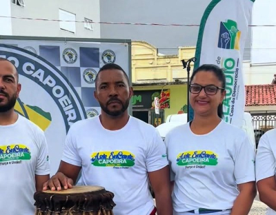 Capoeira na Semana da Mulher