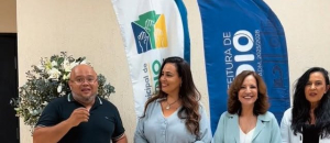 A jornalista e escritora Leila Ferreira participou de um bate-papo no Centro Cultural