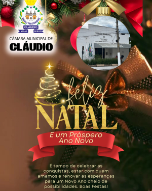 Feliz Natal e um próspero Ano Novo