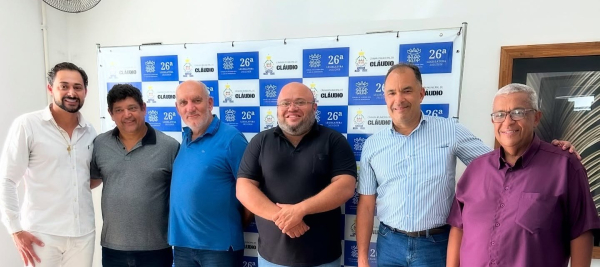 Assessores de deputada estadual visitam sede da Câmara Municipal de Cláudio