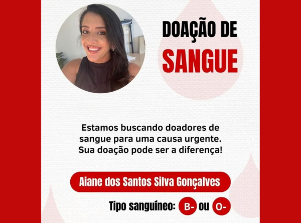 NOTA DE UTILIDADE PÚBLICA - DOAÇÃO DE SANGUE