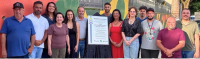 Presidente da Câmara e Vereadores participam da entrega da Praça Naná do Lezinho revitalizada