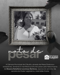 NOTA DE PESAR
