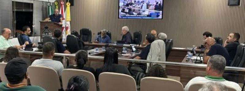 Vereadores participam de duas reuniões extraordinárias nesta quarta-feira (27)