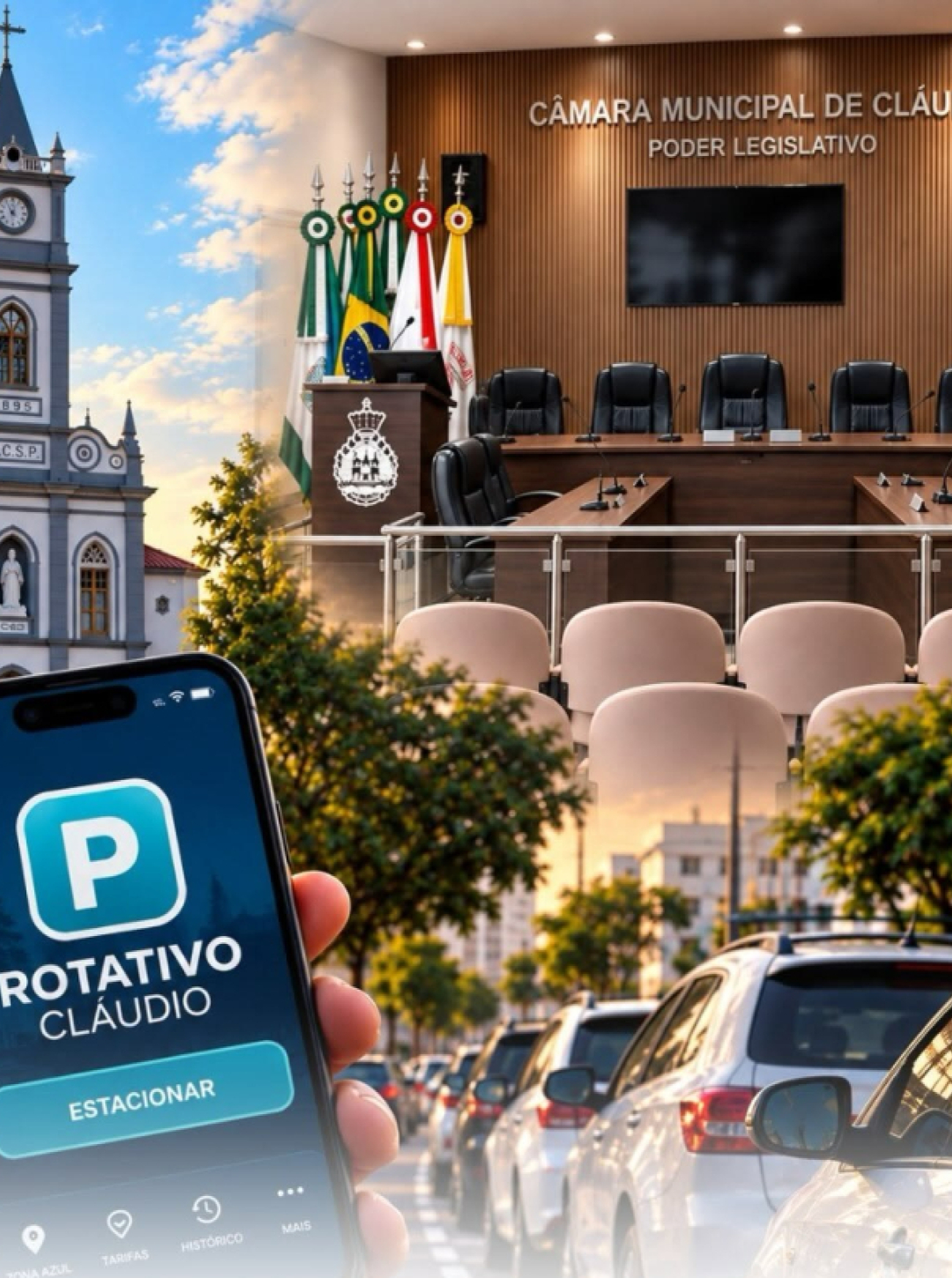 Problemas no estacionamento rotativo levam Câmara a convocar audiência pública