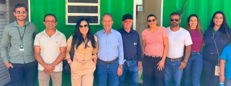 Vereadores acompanham visita técnica ao Aterro Sanitario de Cláudio durante programação dos 115 anos