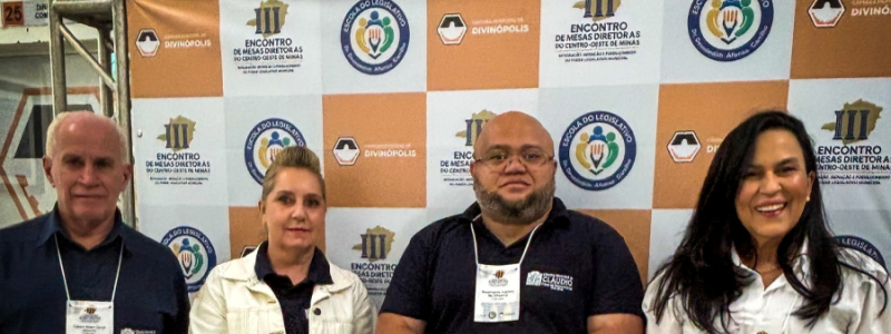 Câmara de Cláudio participa de encontro regional de Mesas Diretoras que contou com representantes de 31 municípios