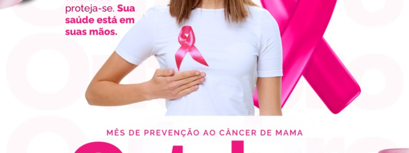 Outubro Rosa na Câmara Municipal de Cláudio (MG)