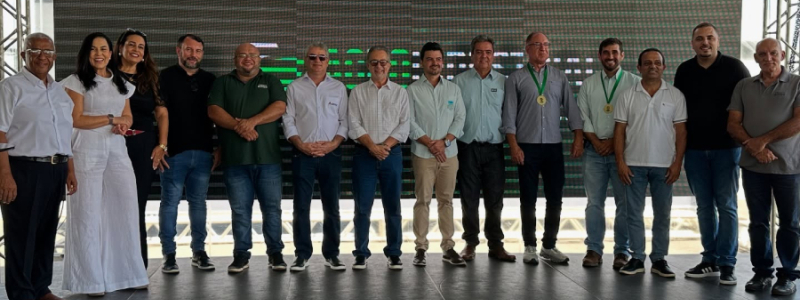 A Câmara Municipal, por mais uma edição, esteve representada na abertura na Feira Agroindustrial de Cláudio
