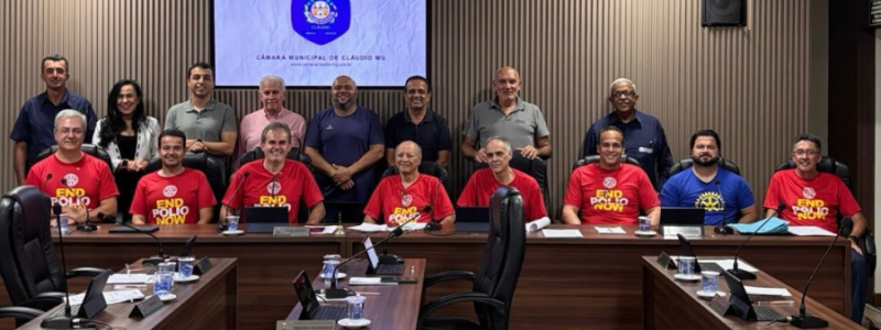 Rotary apresenta projeto de reforma da sede e busca apoio da Câmara